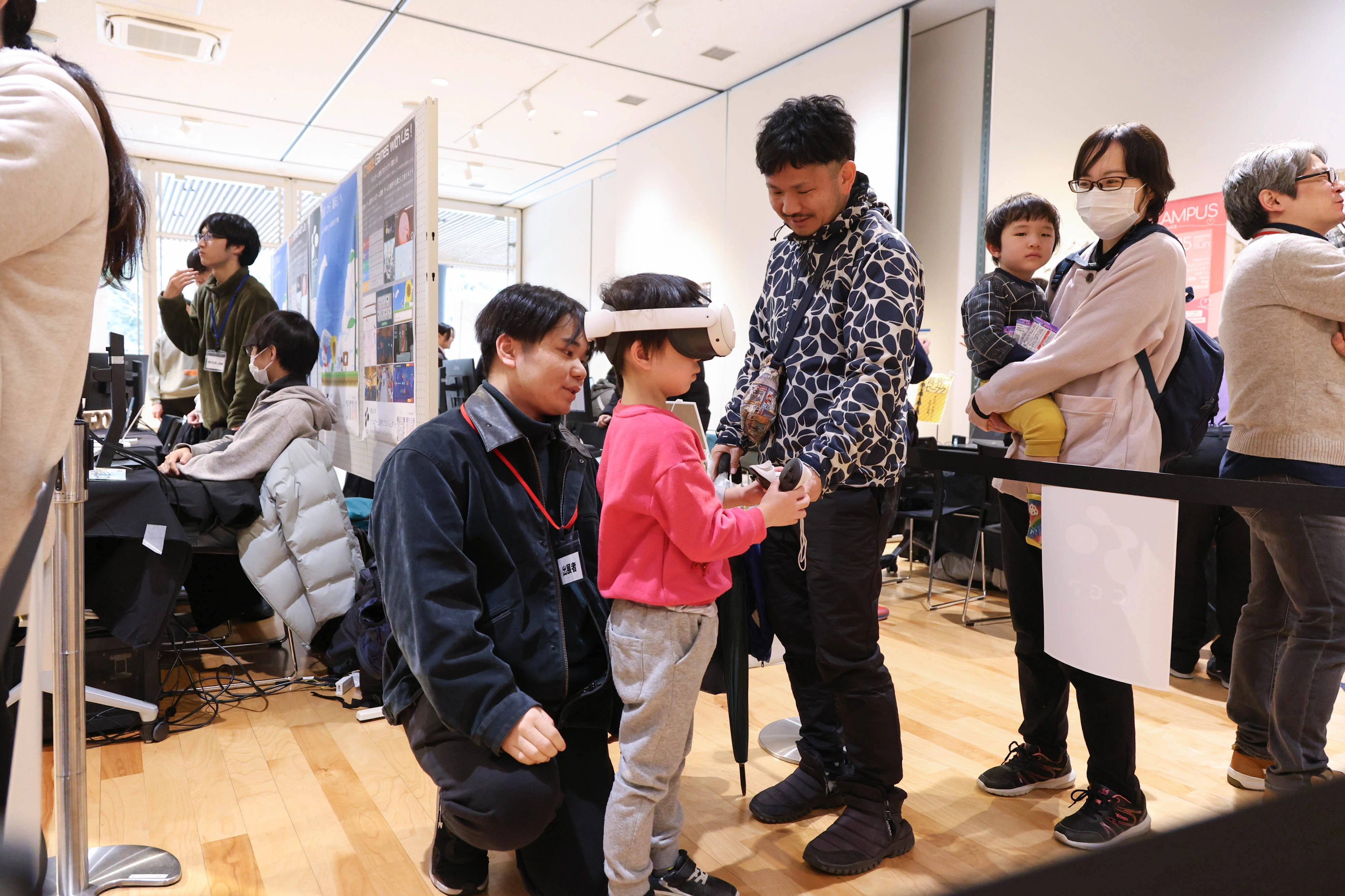 展示作品の試遊